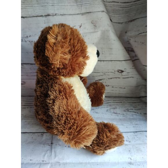 Aurora 7"inch Sitting Luv to Cuddle Brown Bear With Tags plush stuffed animal - Picture 8 of 9